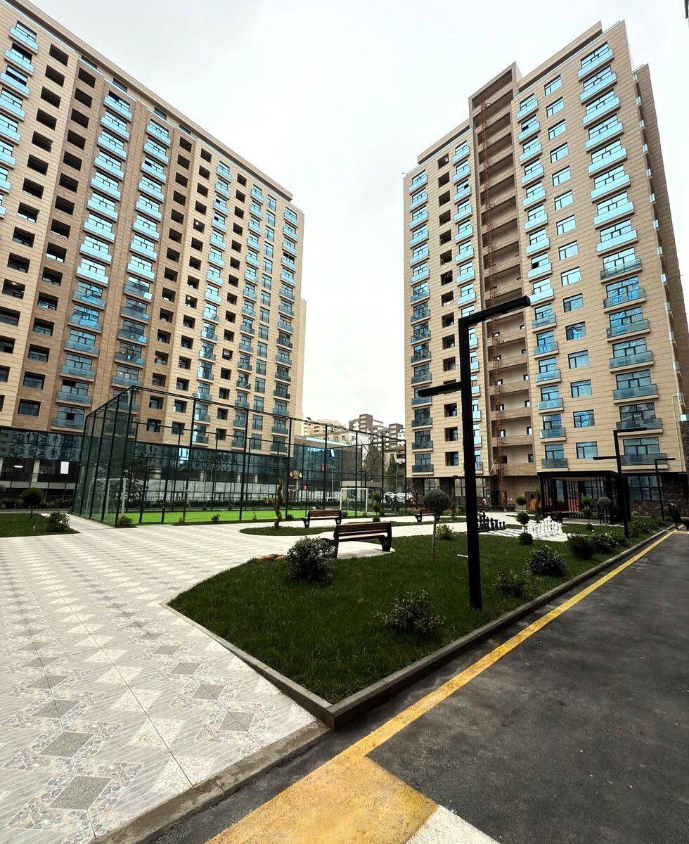 Satılır 3 otaqlı yeni tikili 121.3 m² — Mənzil, Bakı
