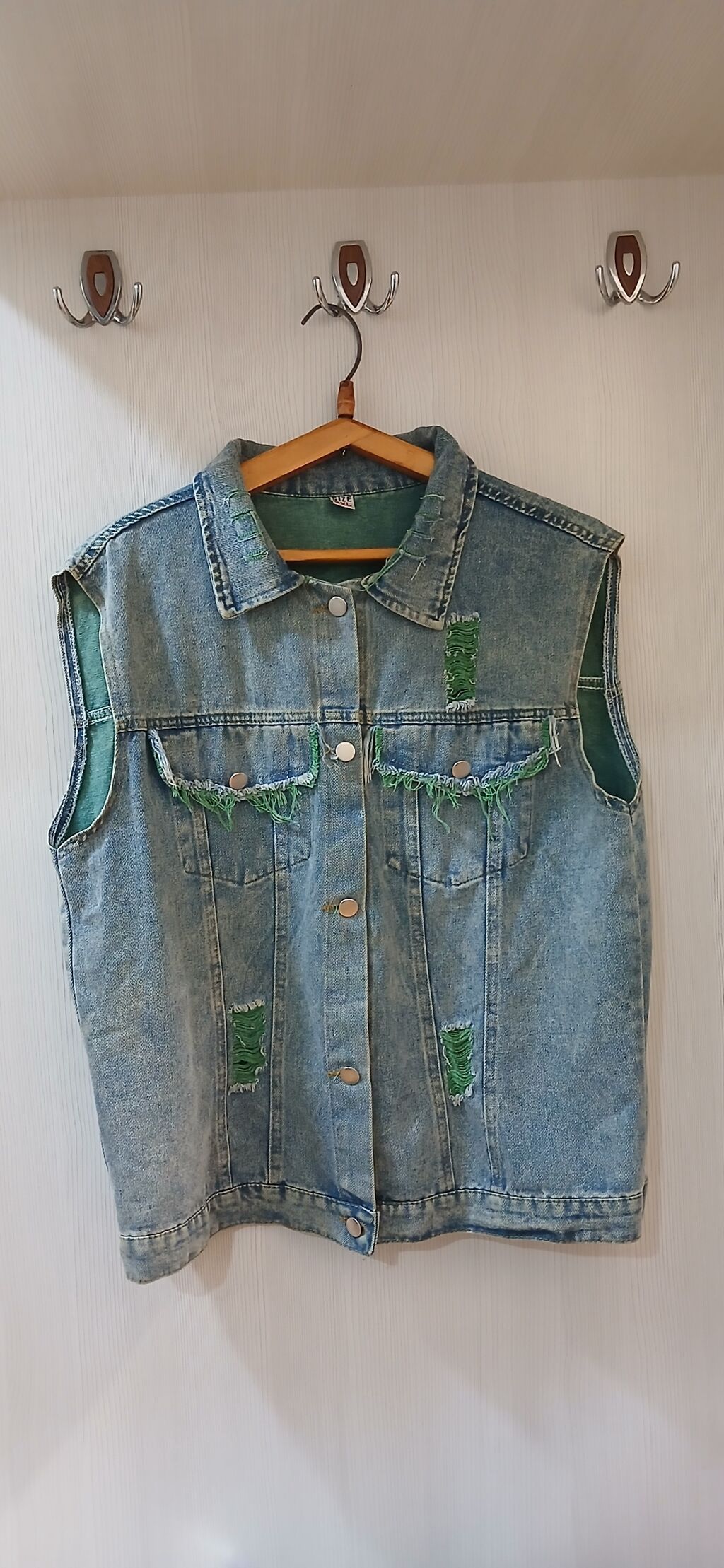 Razılaşma mümkündür Cins jilet - Kəsim: Sleeveless (qolsuz), klassik — Şəxsi əşyalar, Digah