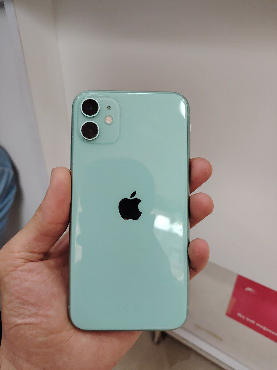 Apple iPhone 11 Green 128GB/4GB — Smartfonlar, Bakı (2)