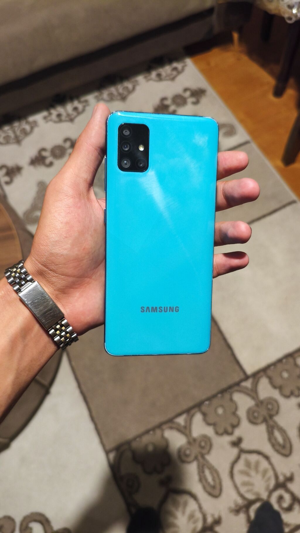 Samsung Galaxy A71, 64 GB, rəng - Mavi, İki sim kartlı — Samsung, Gəncə (2)