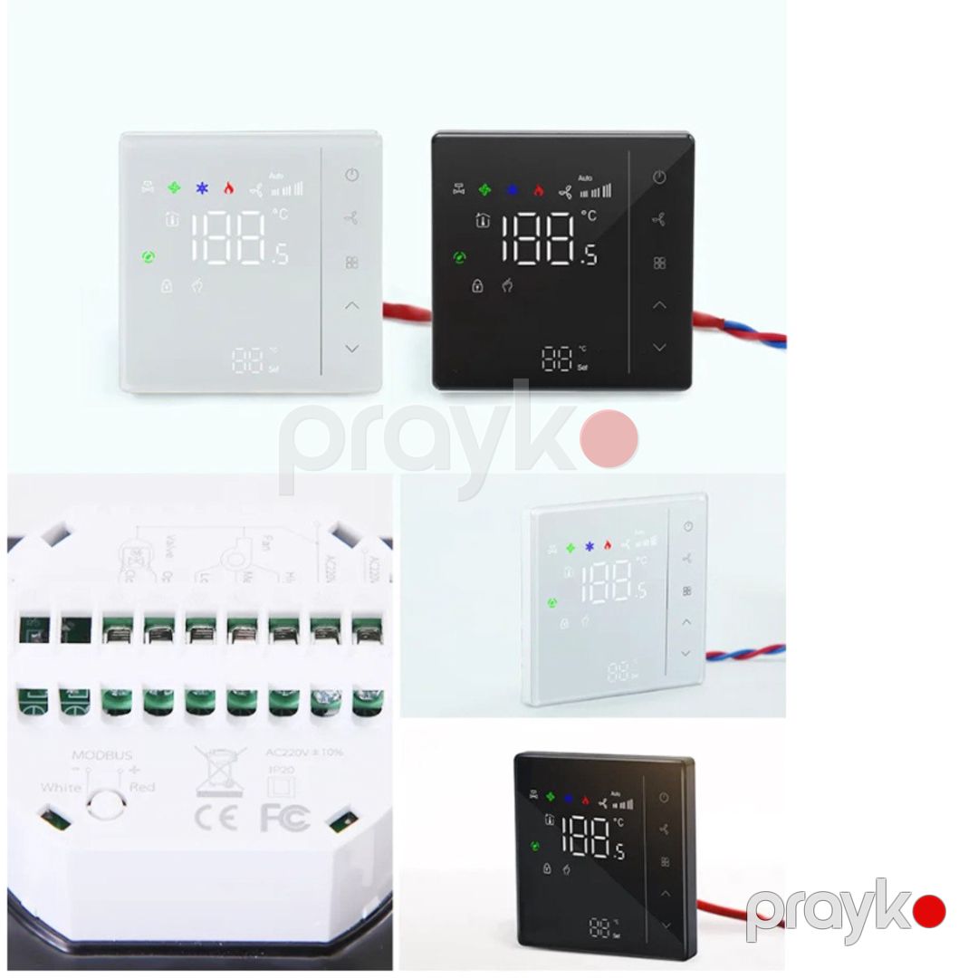 Ağıllı Fan Coil Termostatı Tuya WiFi (2-Pipe FCU) — Mallar, Bakı (9)