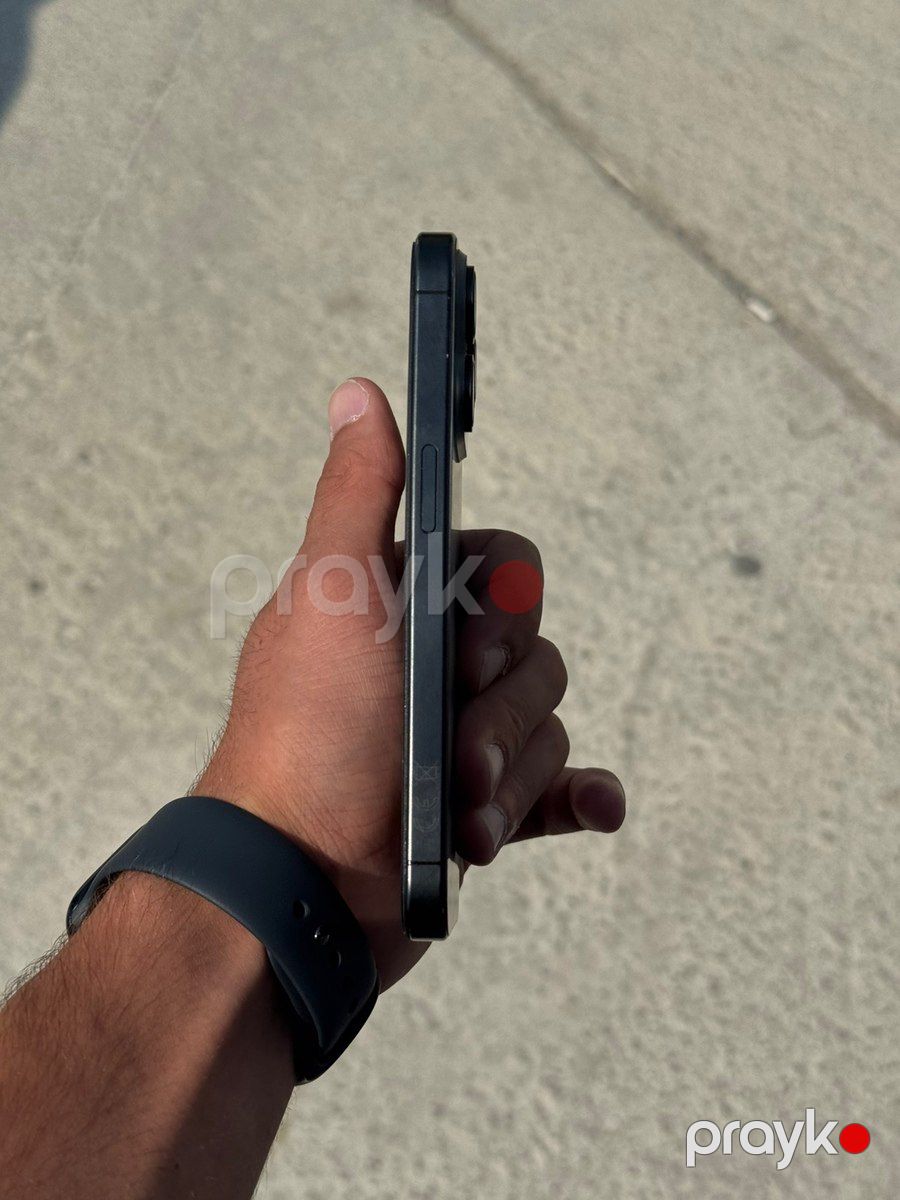 Apple iPhone 15 Pro Black Titanium 256GB/8GB — Telefonlar və qadjetlər, Bakı (3)