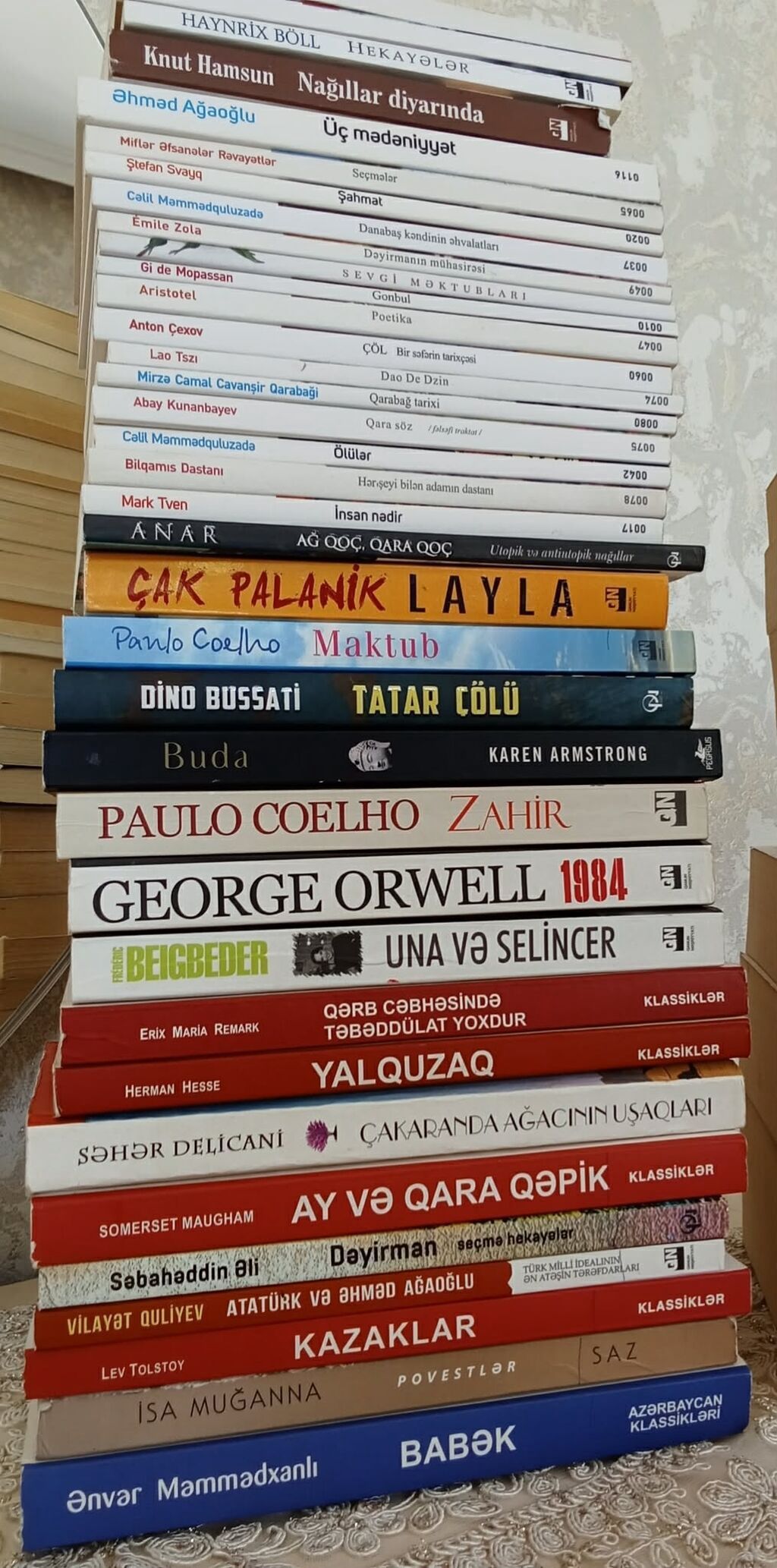 2 Azndən başlayan qiymətlər Məhsul: Qarışıq kitab dəsti – bədii — Kitablar və jurnallar, Bakı (8)
