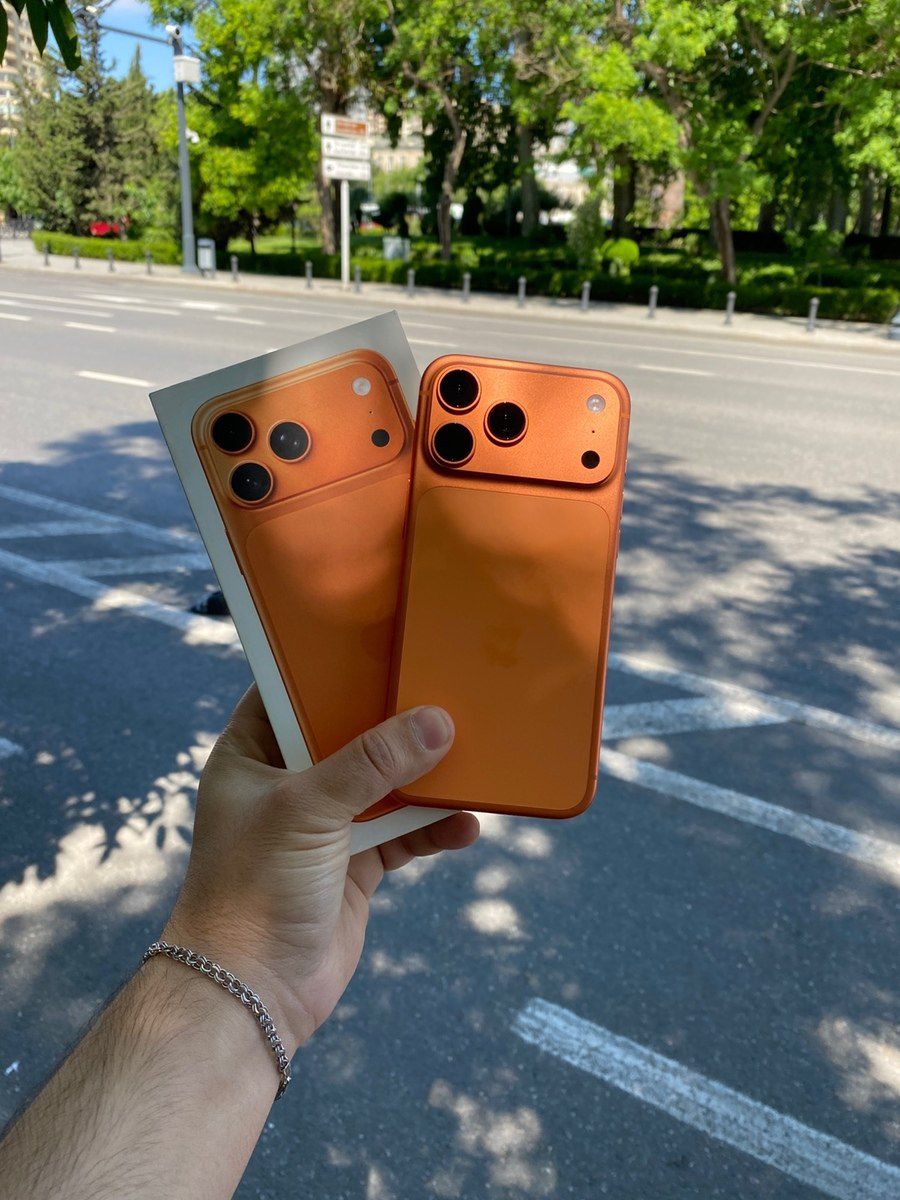 Apple iPhone 17 Pro Max Cosmic Orange 512GB/12GB — Mallar, Bakı