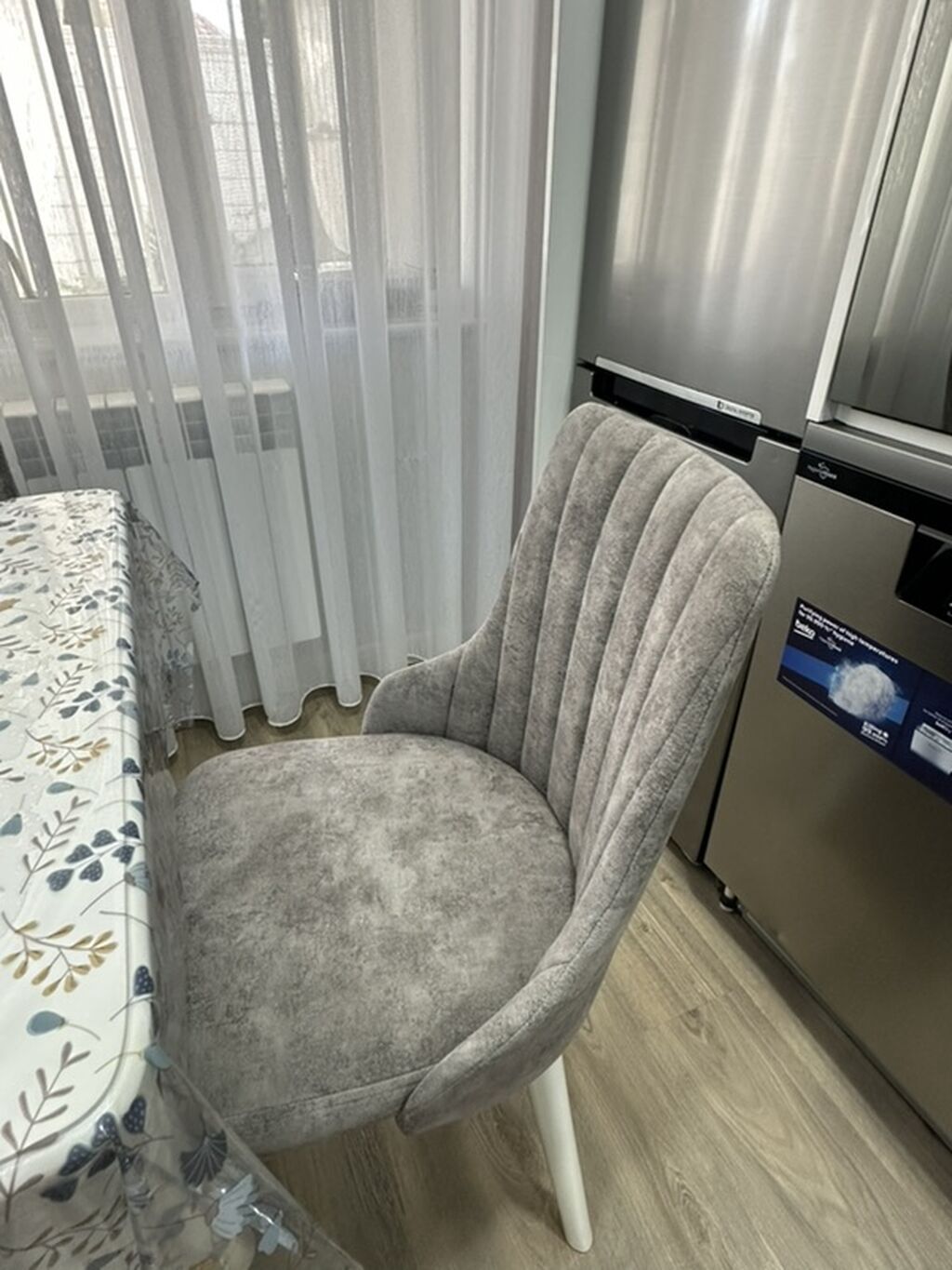 Mətbəx üçün, İşlənmiş, Açılan, Dördbucaq masa, 6 stul — Mebel, Bakı (2)