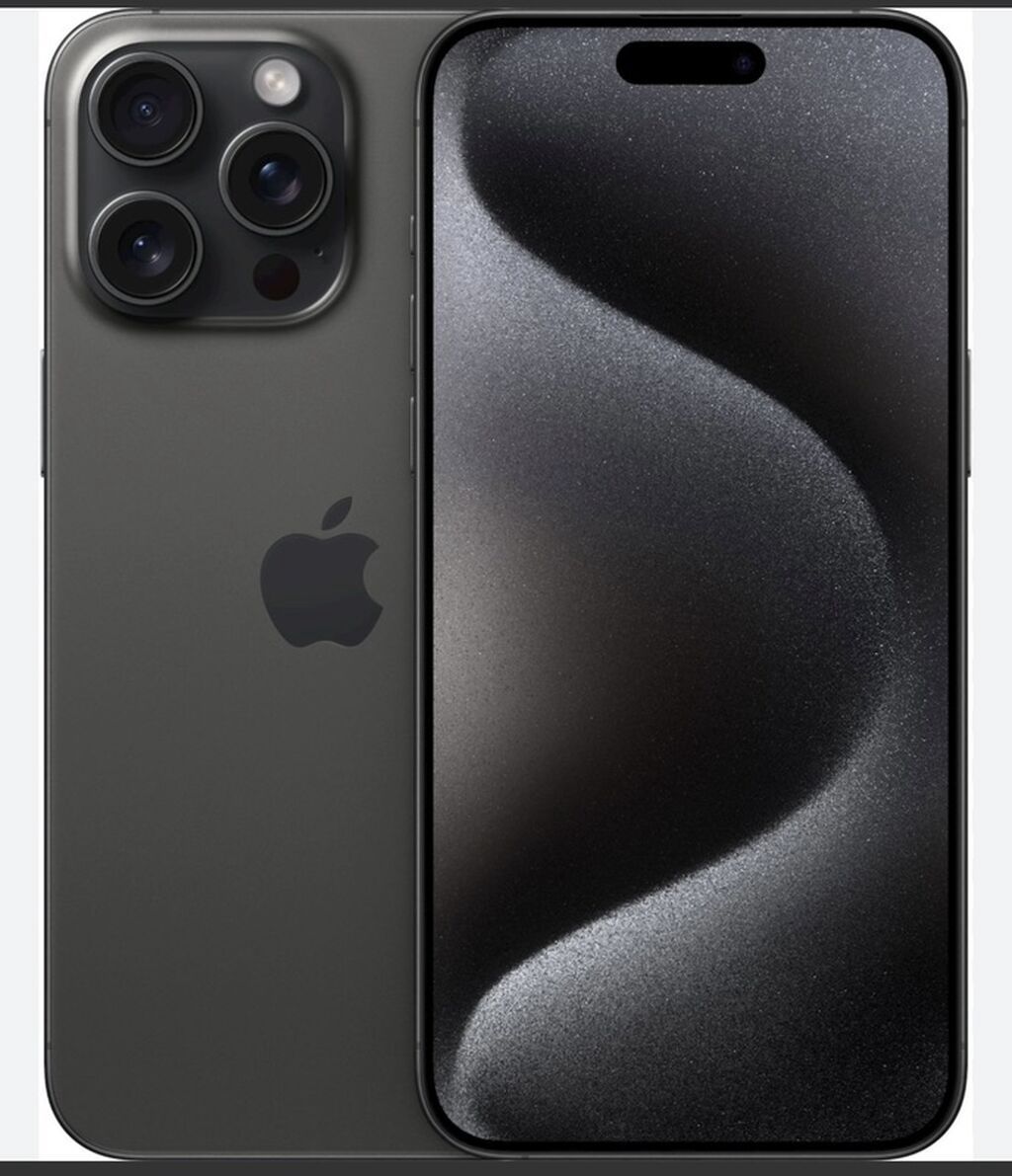 IPhone 15 Pro Max, 256 GB, Black Titanium — Apple iPhone, Masallı