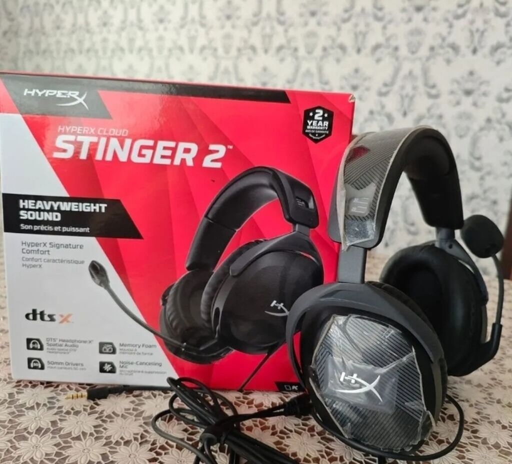 HyperX Cloud Stinger 2 oyun qulaqlığı Açıqlama: PUBG Mobile və digər — Qulaqcıqlar, Quba