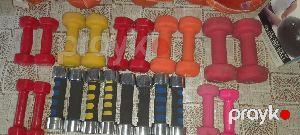 Fitnes və döyüş idmanları üçün avadanlıq seti 2 ədəd boks əlcəyi 2 — İdman və istirahət, Digah (6)
