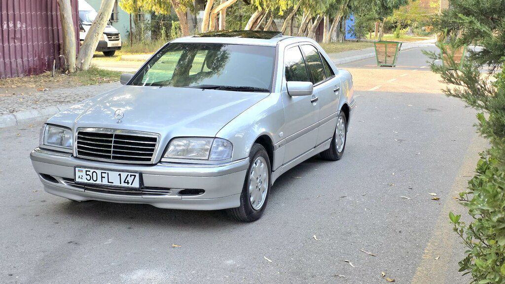 Mercedes C 200, 2.0 L, 1998 il, 354 866 km — Avtomobillər, Sumqayıt (4)