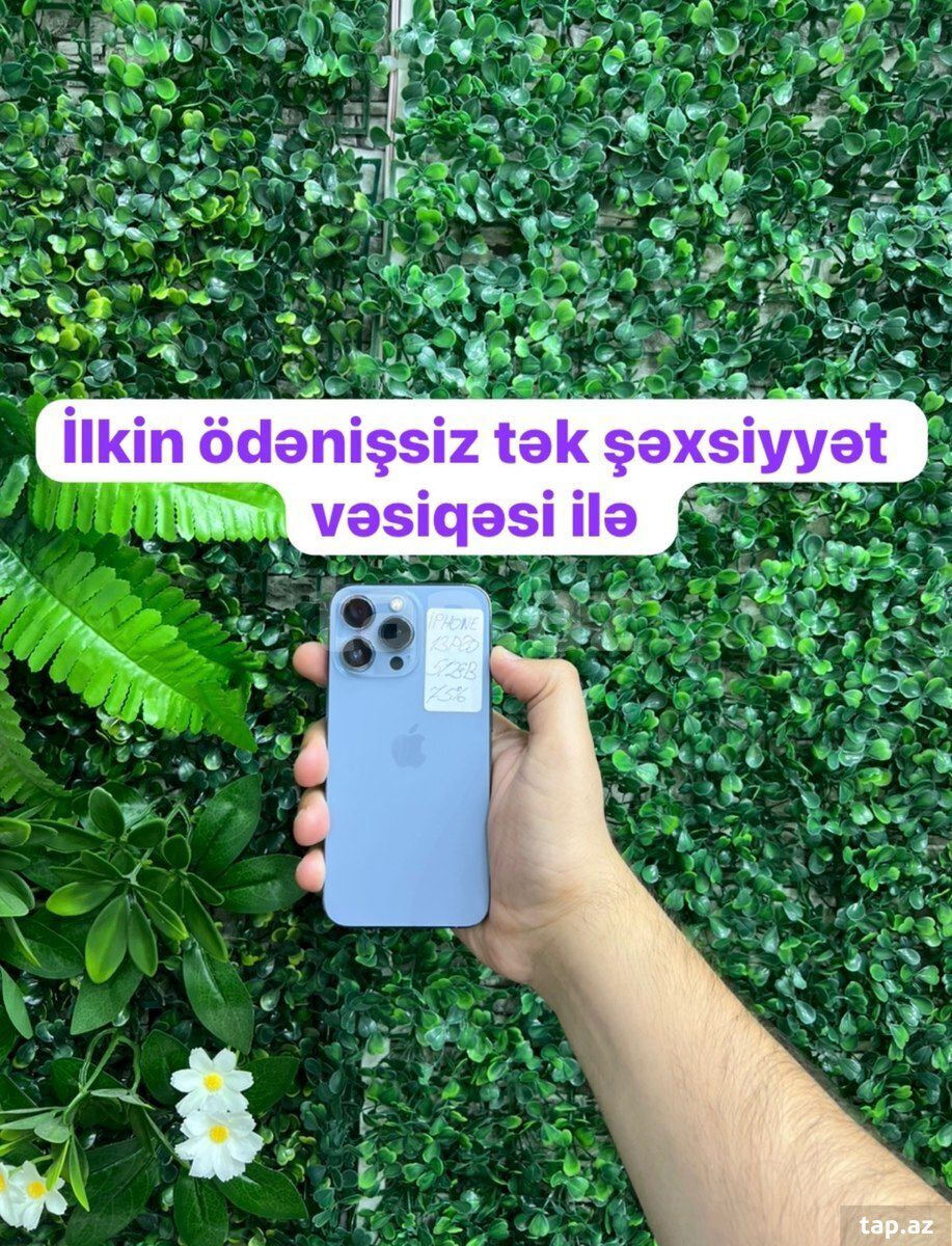Apple iPhone 13 Pro Sierra Blue 512GB/6GB — Mallar, Bakı
