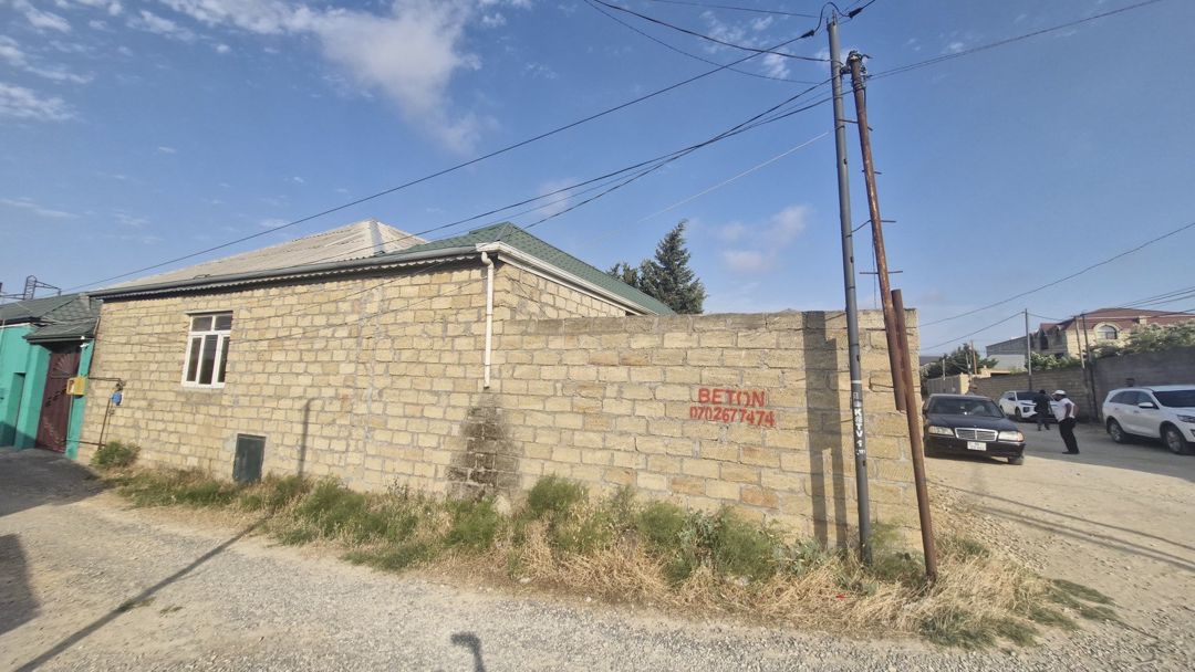 Satılır 3 otaqlı həyət evi/bağ evi 90 m² — Ev, villa, Bakı (4)