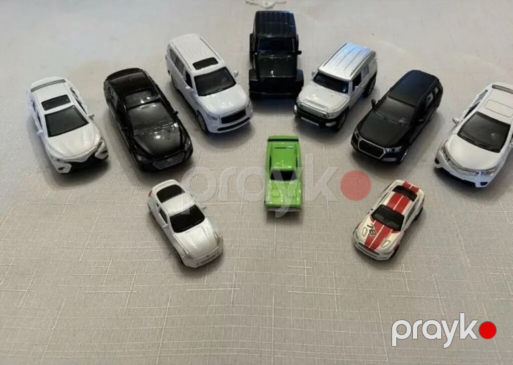 Kolleksiya üçün metal miniatür maşınlar dəsti Məhsul təsviri — Modellar, Novxanı (5)
