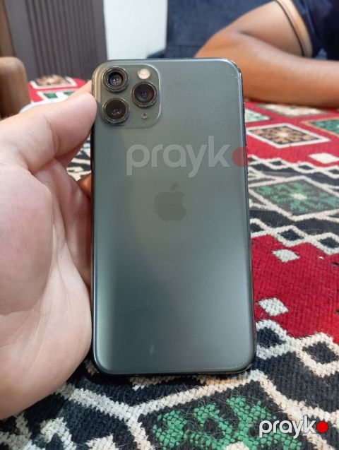 IPhone 11 Pro, 64 GB, Matte Midnight Green, Face ID