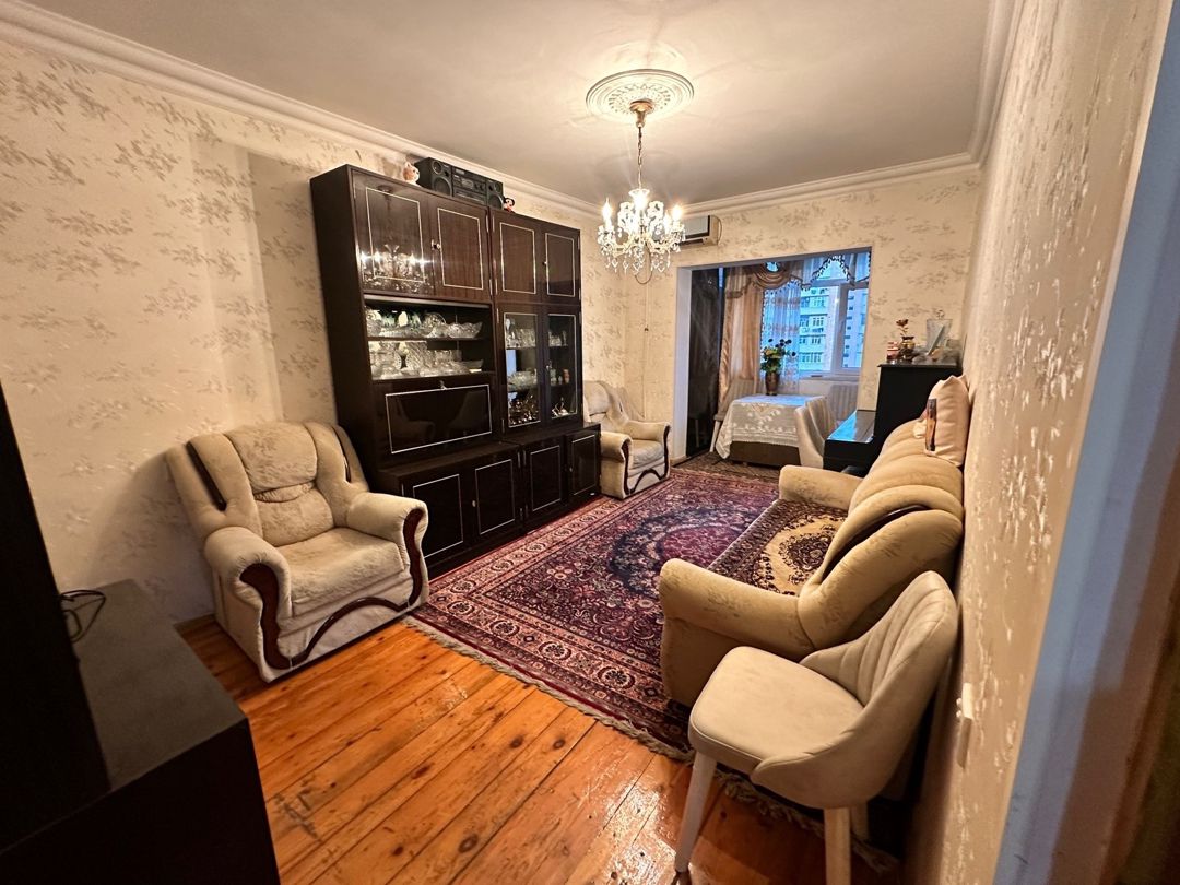 3-otaqlı mənzil, Yeni Günəşli Massiv V, 70 m² — Daşınmaz əmlak, Bakı