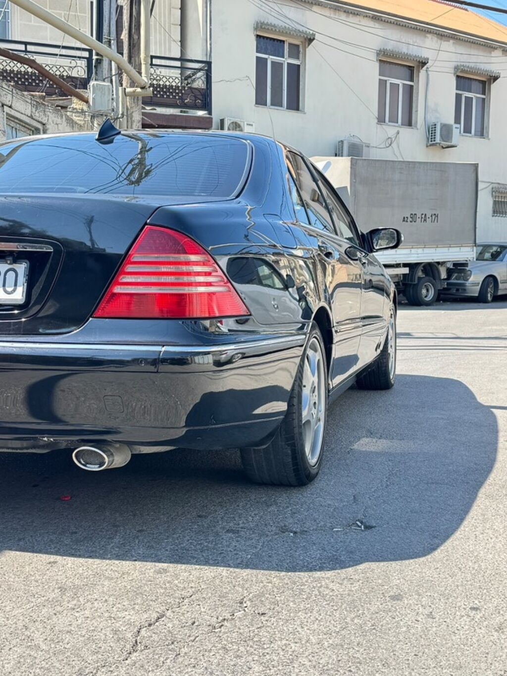 Mercedes-Benz S-Class (W220), s350 qara sedan Xüsusiyyətlər: - Kuzov — Avto, Bakı (2)