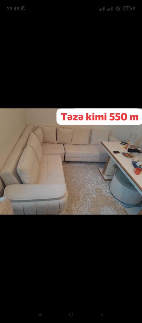 Köşə divan, yeni