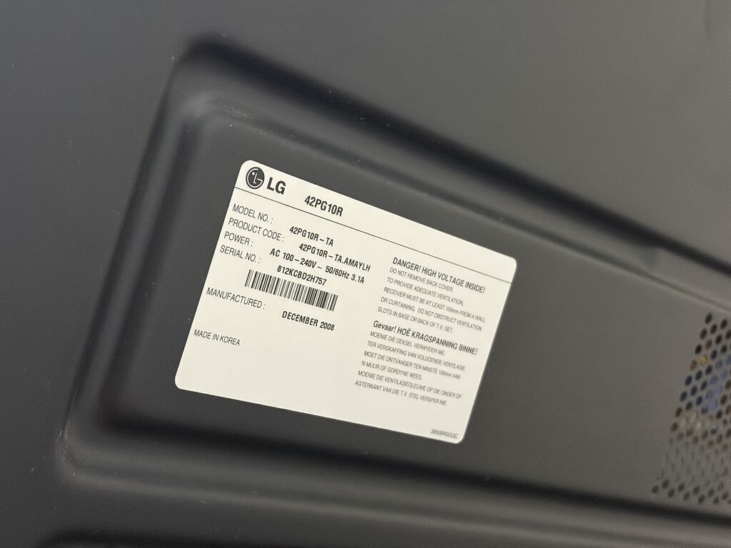 İşlənmiş Televizor LG 43" HD (1366x768), Ünvandan götürmə, Ödənişli çatdırılma — Televizorlar, Bakı (6)