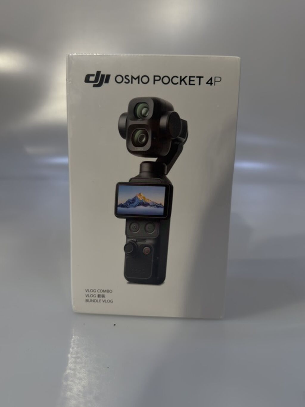 DJI Osmo Pocket 4P – Vlog Combo Kompakt, cibə sığan 3-oxlu