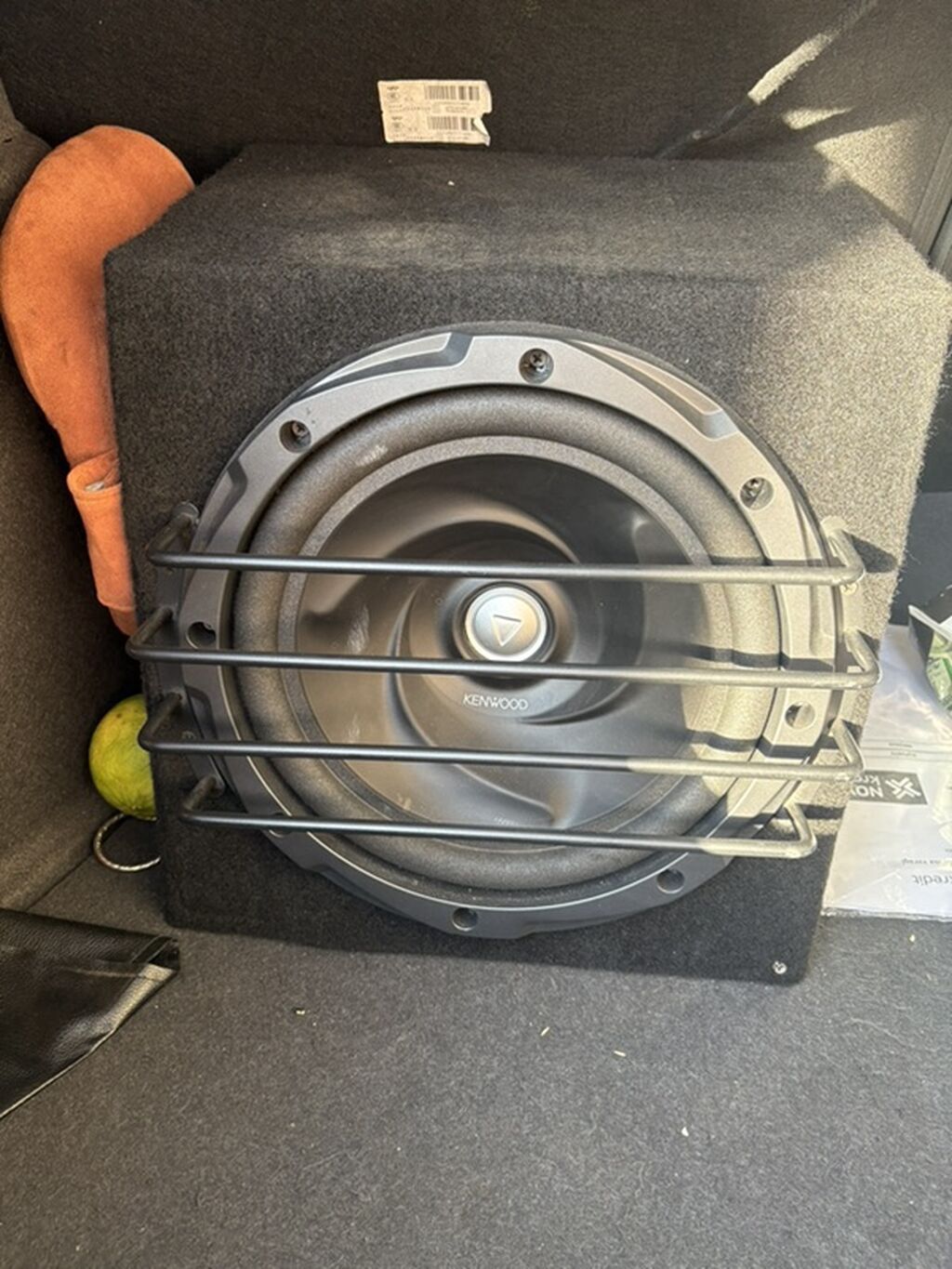 Kenwood avtomobil subvuferi və 4 ədəd oval akustik dinamikin