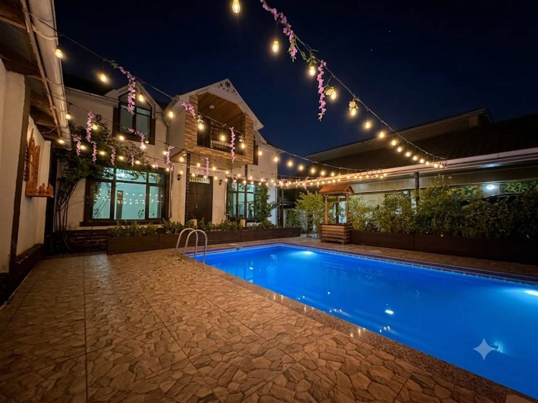 İcarəyə verilir 5 otaqlı həyət evi/bağ evi 220 m² — Ev, villa, Qəbələ