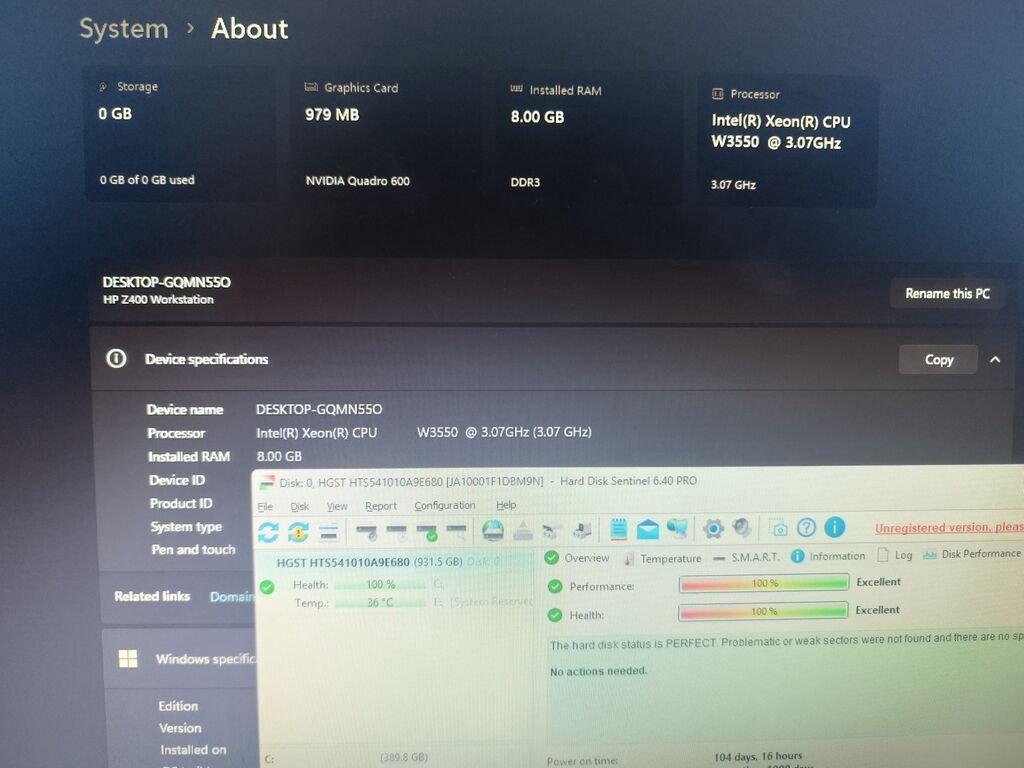 8 gb ram. 1 gb video kart. parametrləri elanda var. yaddaş 1 TB — Elektronika, Bakı (3)