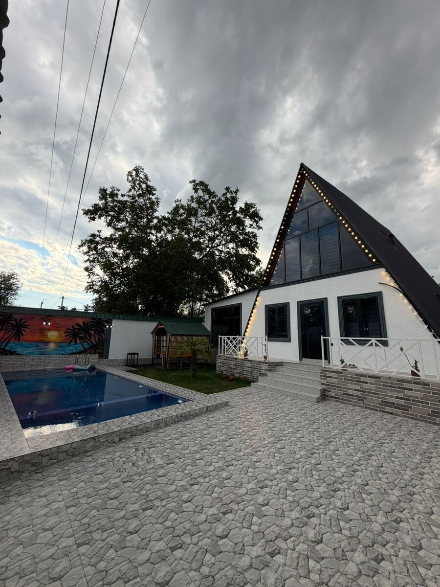 İcarəyə verilir 3 otaqlı həyət evi/bağ evi 140 m² — Ev, villa, Qəbələ (2)