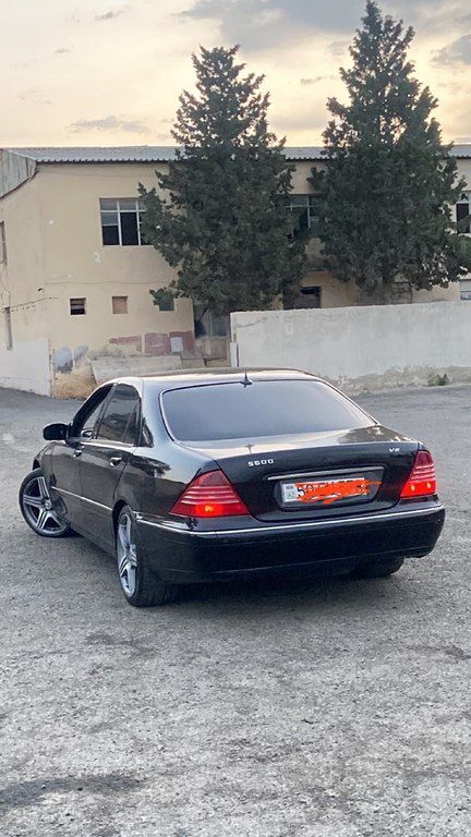 Mercedes S 320, 3.2 L, 2003 il, 249 000 km — Avtomobillər, Bakı (3)