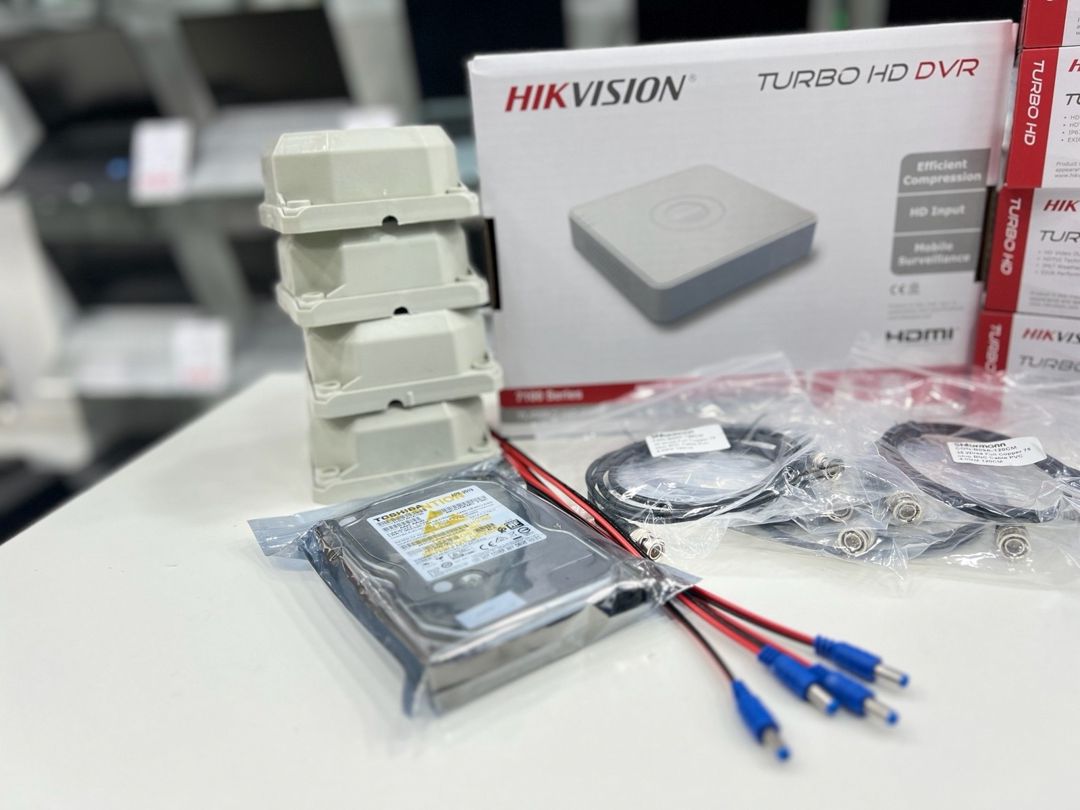 Hikvision Turbo HD Kamera Dəsti (CCTV Set) — Təhlükəsizlik sistemləri, Bakı (4)