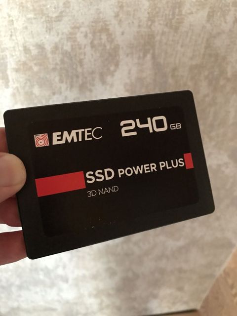 SSD Emtec 240GB hard disk Əla vəziyyətdə