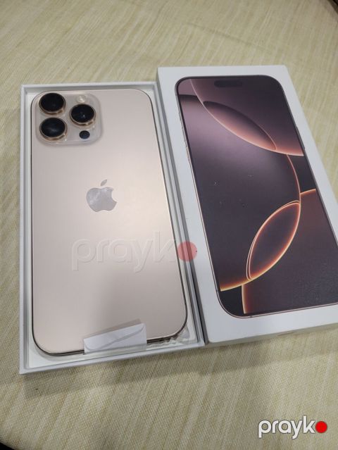 IPhone 16 Pro Max, 256 GB, Desert Titanium, Face ID