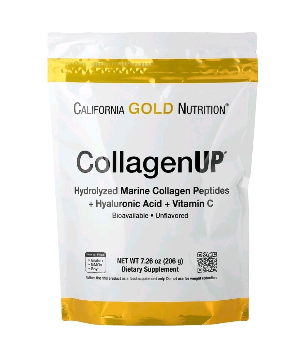 California Gold Nutrition CollagenUP – hidrolizə olunmuş dəniz