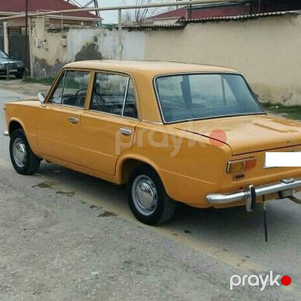 Yalnız WhatsApp VAZ 2101 “Jiquli” sedan, xardal-sarı rəngdə klassik — Avto, Bakı (3)