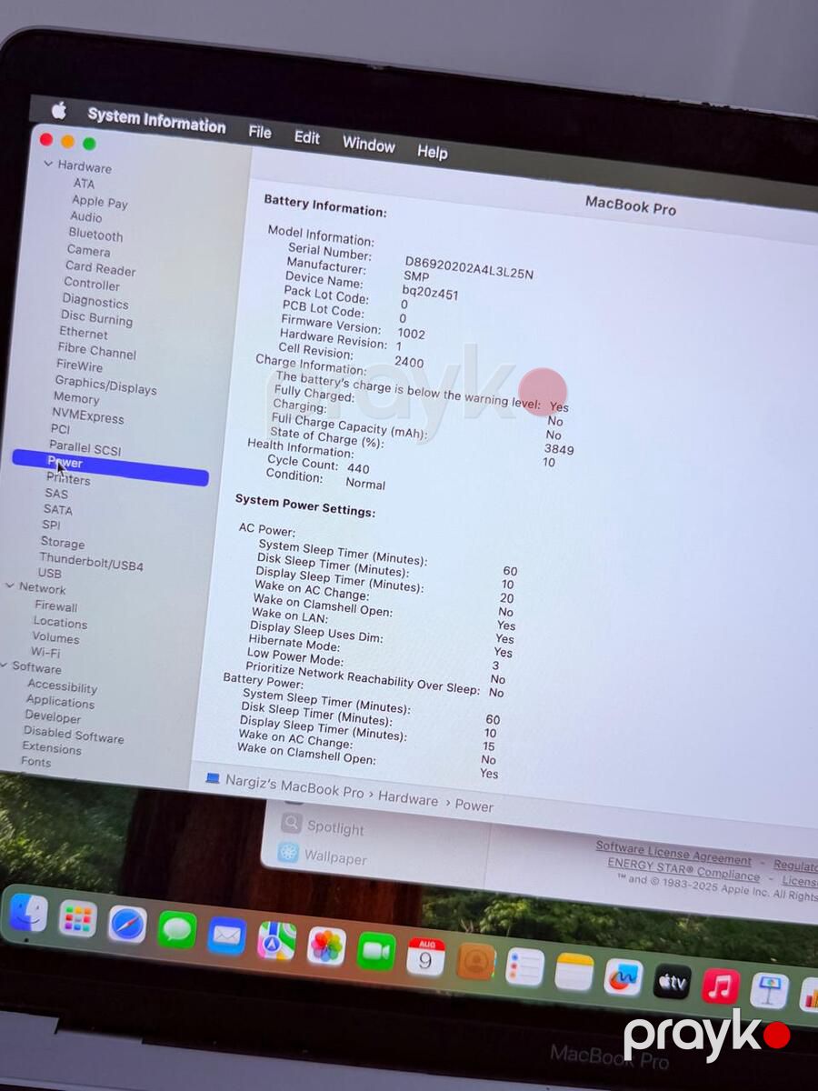 Apple Macbook Pro 13inch 2019 — Elektronika, Bakı (8)