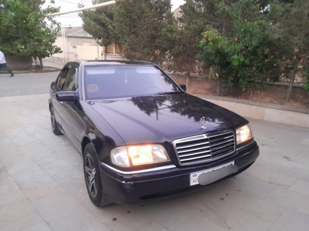 Mercedes C 180, 1.8 L, 1996 il, 383 000 km — Avtomobillər, Bakı (2)
