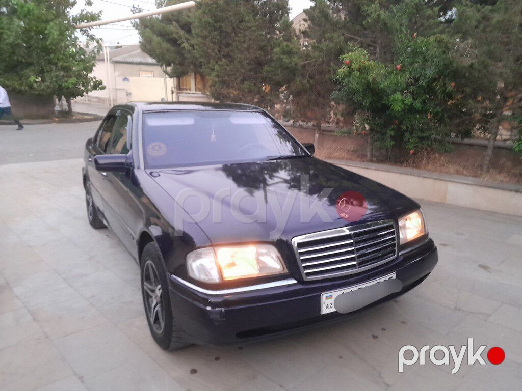 Mercedes C 180, 1.8 L, 1996 il, 383 000 km — Avtomobillər, Bakı (2)
