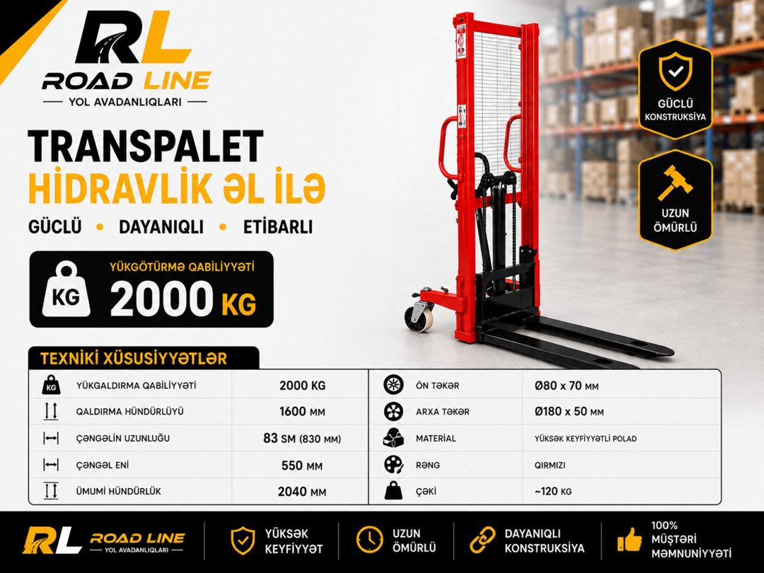 Ştabelyor 2 ton — Biznes və avadanlıq, Bakı