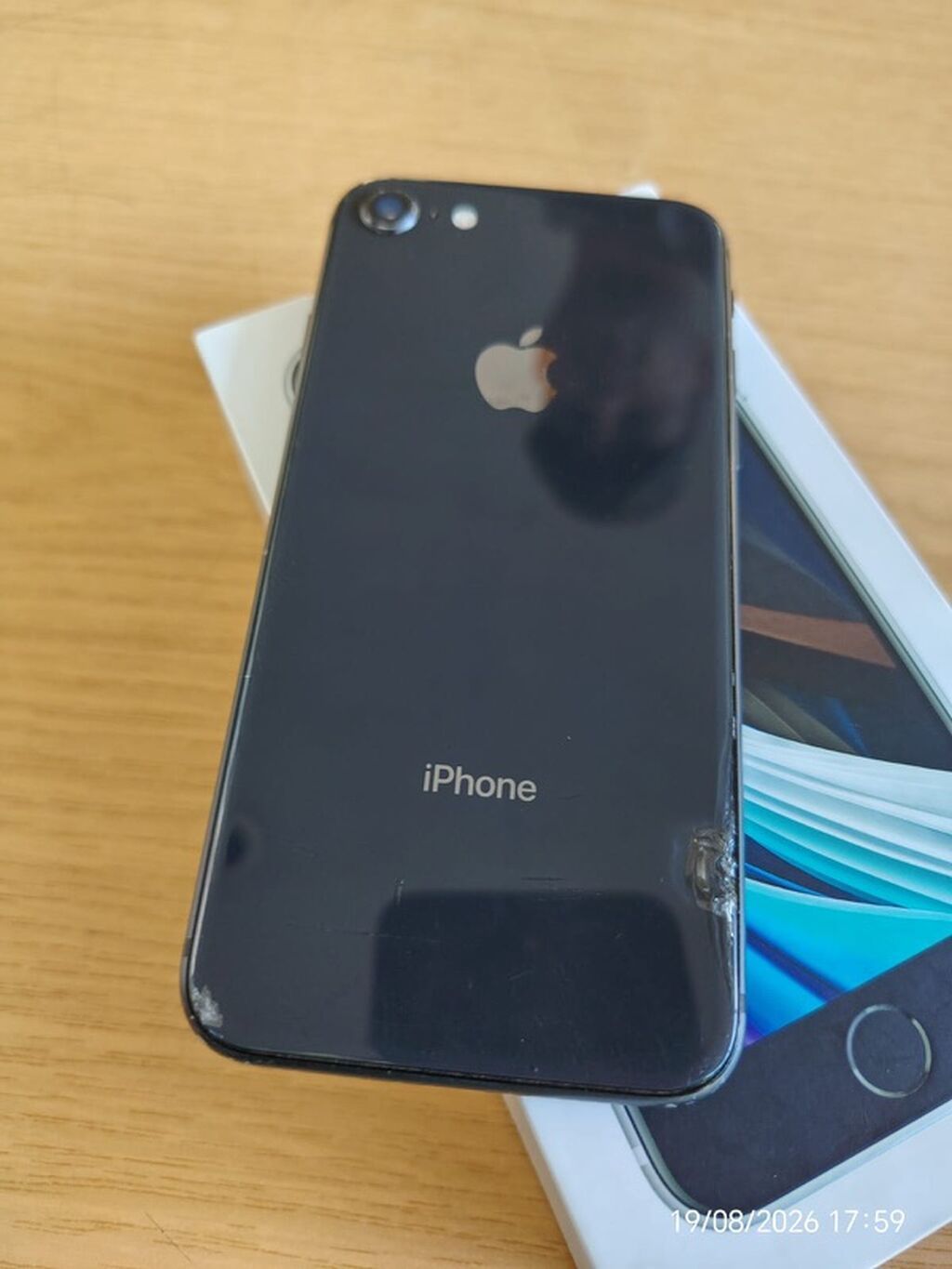 IPhone SE 2020, Qara, Barmaq izi — Apple iPhone, Bakı (8)
