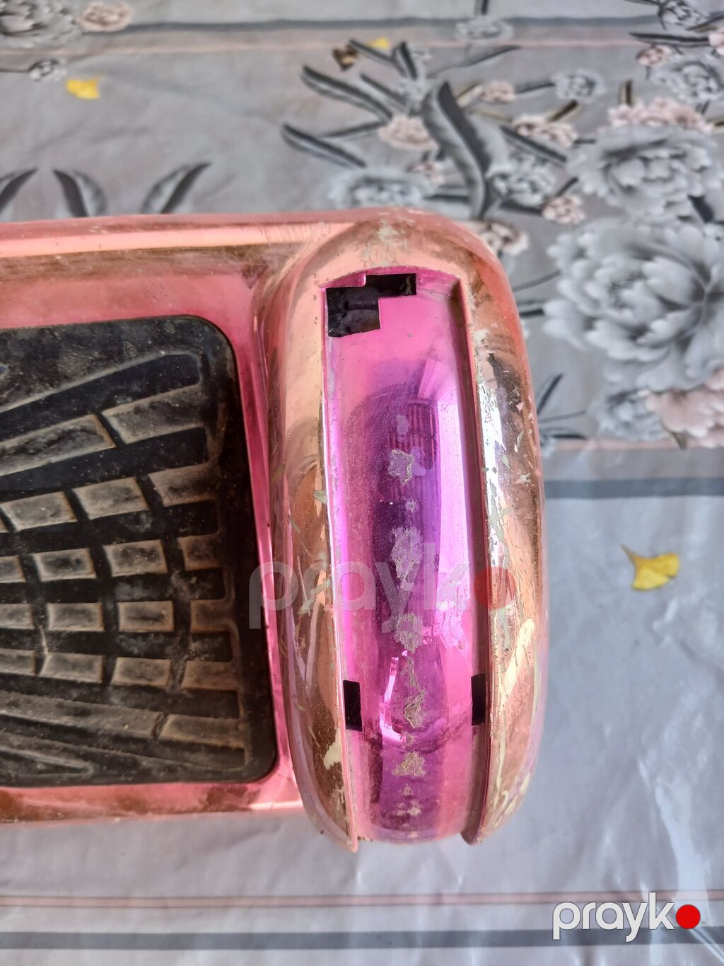 Elektrik hoverboard (self‑balans skuter) – çəhrayı xrom korpuslu, 6.5" — Hiroskopler, Bakı (3)