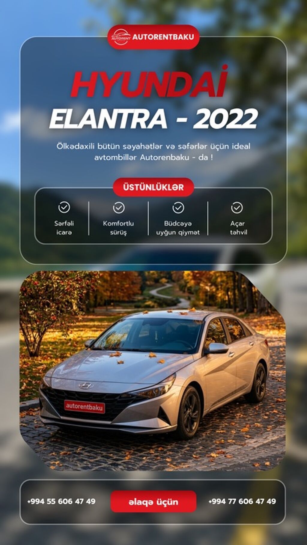 Günlük, Hyundai — Xidmətlər, Bakı