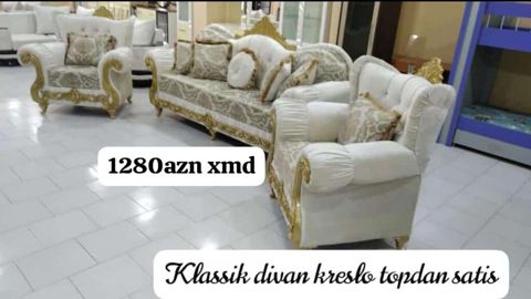 Klassik divan kreslə topdan satış
