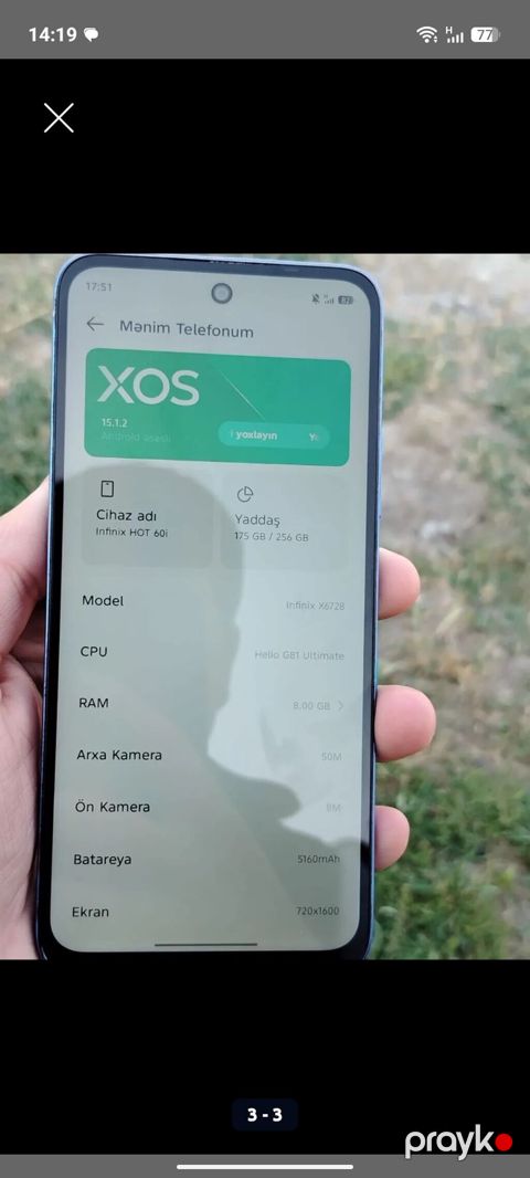 Infinix HOT 50i, 256 GB — Şirvan