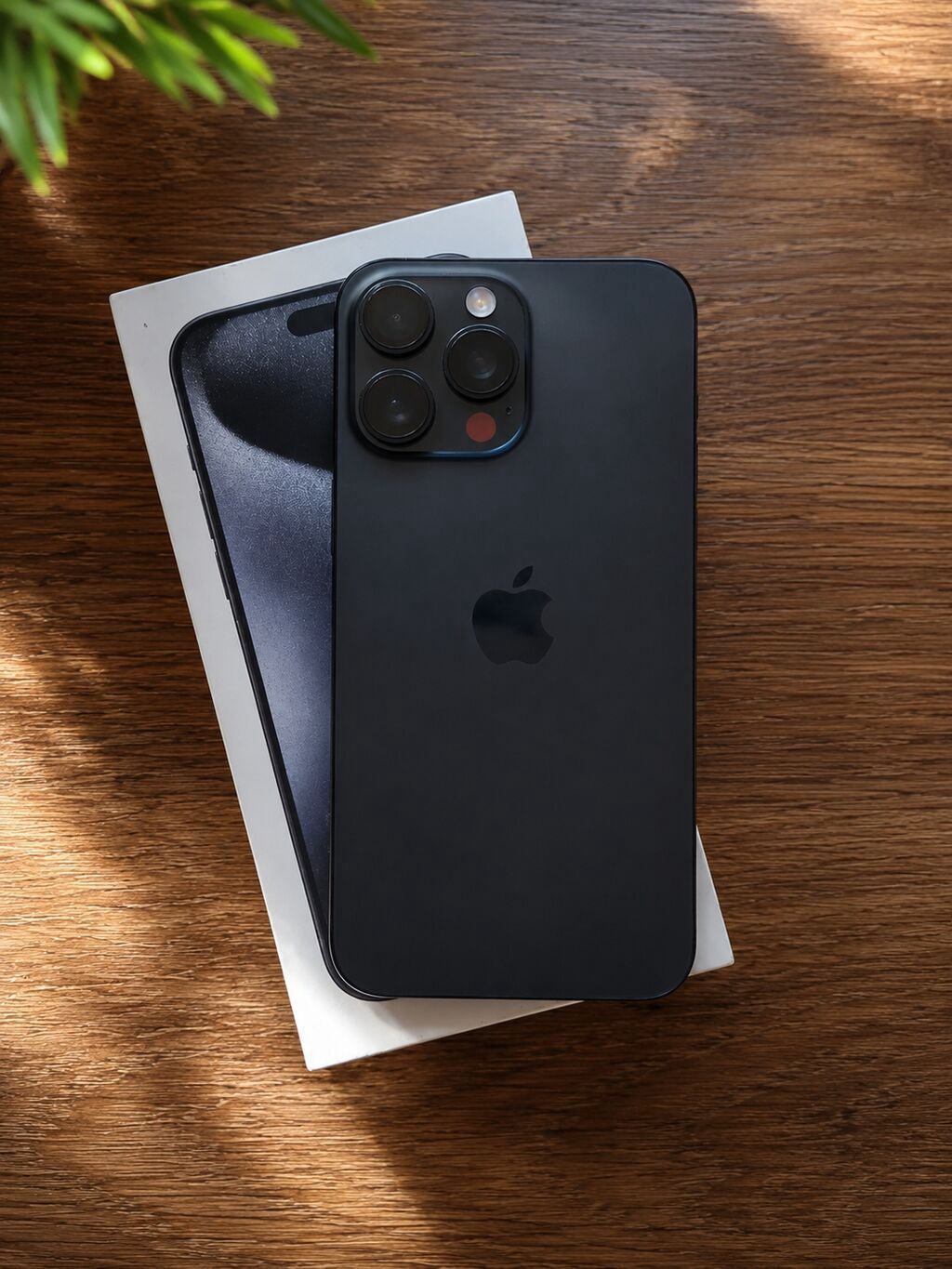 IPhone 15 Pro Max, 256 GB, Blue Titanium, Face ID — Apple iPhone, Bakı