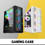 Gaming case "GameKM IceDiamond Atx Gaming Case (Black)" — Электроника
