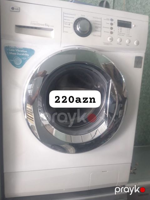 LG paltaryuyan maşın – ön yükləməli, Direct Drive mühərriklə. -