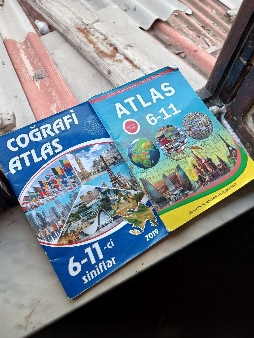 Coğrafiya atlasları dəsti – 6–11-ci siniflər üçün 1ədədi 4m cütü 7m