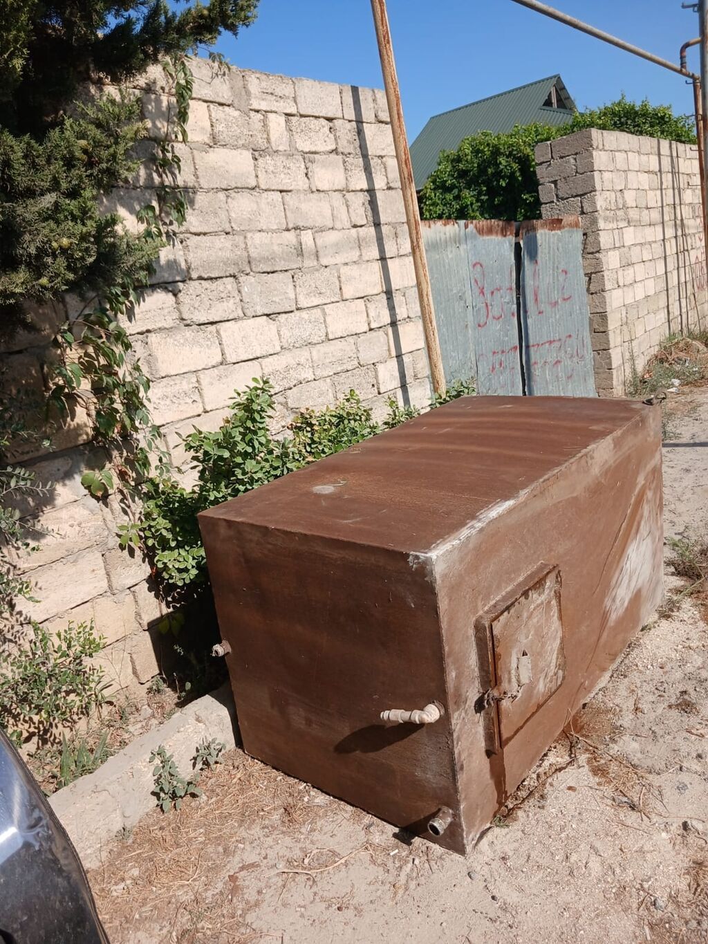 Metal maye saxlama çəni, 2000 l, işlənmiş — Digər, Digah (2)