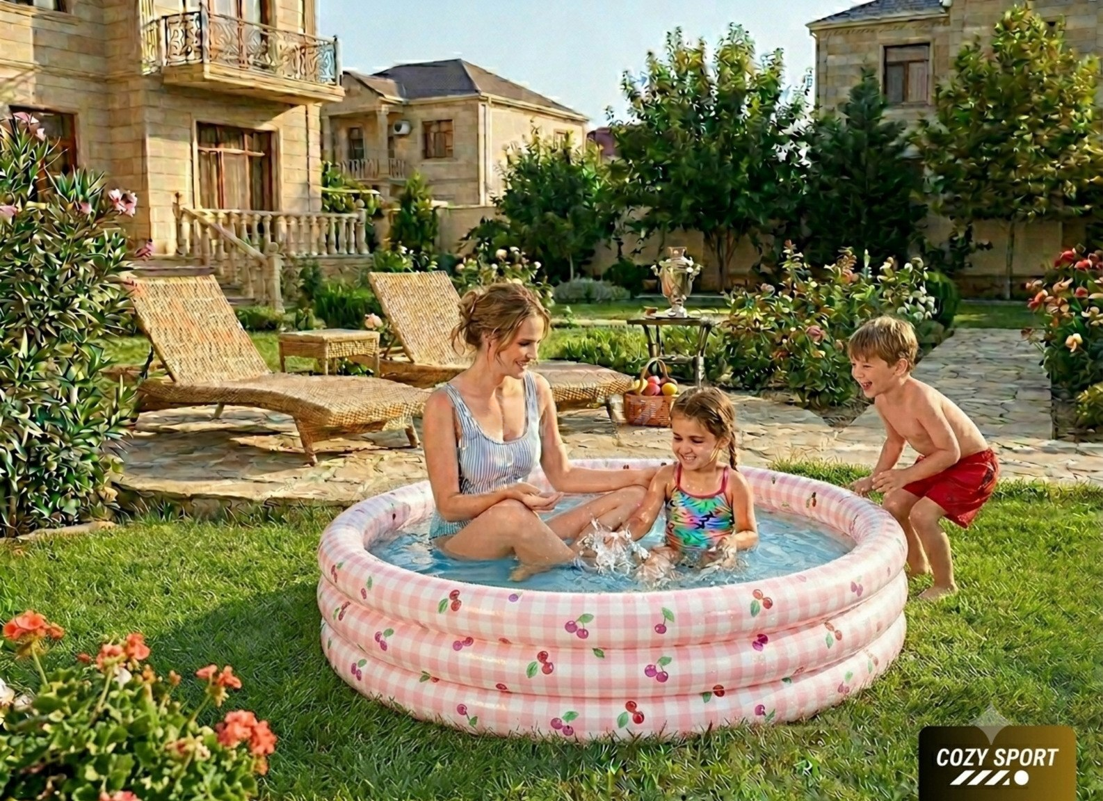 Intex 58432 Gilyas Naxışlı Şişmə Uşaq Hovuzu — Ürünler