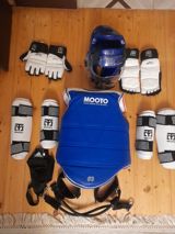Taekvondo üçün tam qoruyucu dəst Brendlər: MOOTO, Adidas Rəng — Единоборства