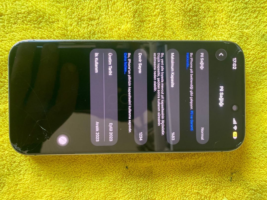 Apple iPhone 15 Pro Natural Titanium 128GB/8GB — Smartfonlar, Bakı (2)