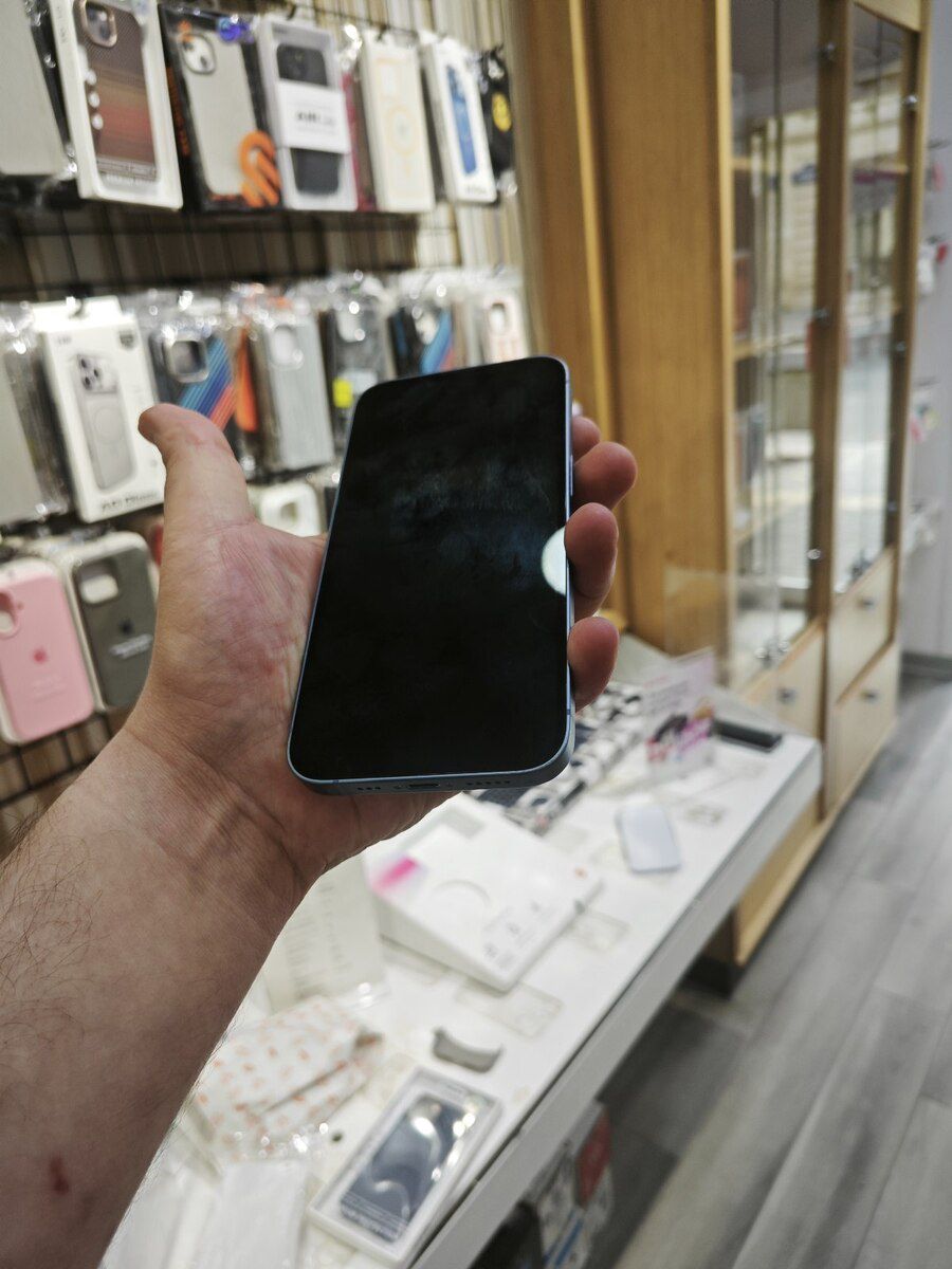 Apple iPhone 14 Blue 128GB/6GB — Mallar, Bakı (2)